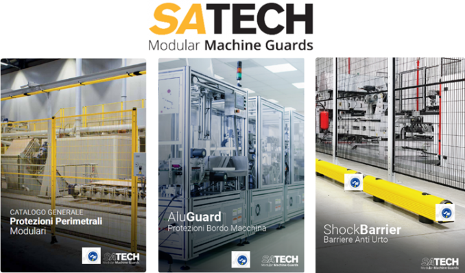 SATECH - Protezioni perimetrali modulari - SM Rappresentanze Industriali